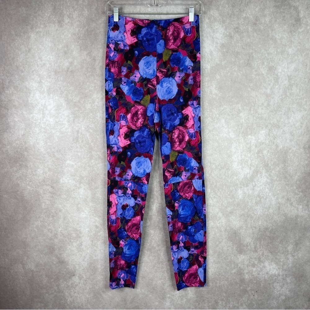 Ronny Kobo Floral Skinny Pants Women's Size XS
